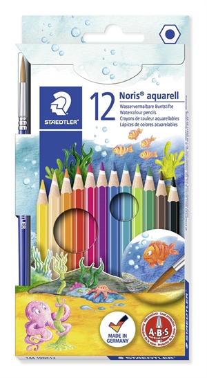 Staedtler Farbstift Noris Club Aquarellset (12)